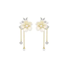 Exquisite Blossom Gold Earrings