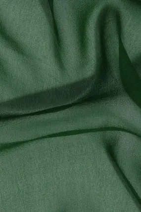 Green Silk Georgette Fabric