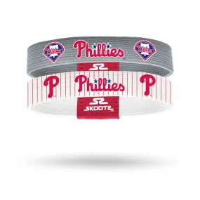 Philadelphia Phillies MLB 2 Pack Wristbands